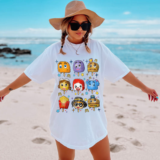 FAST FOOD POPS TEE