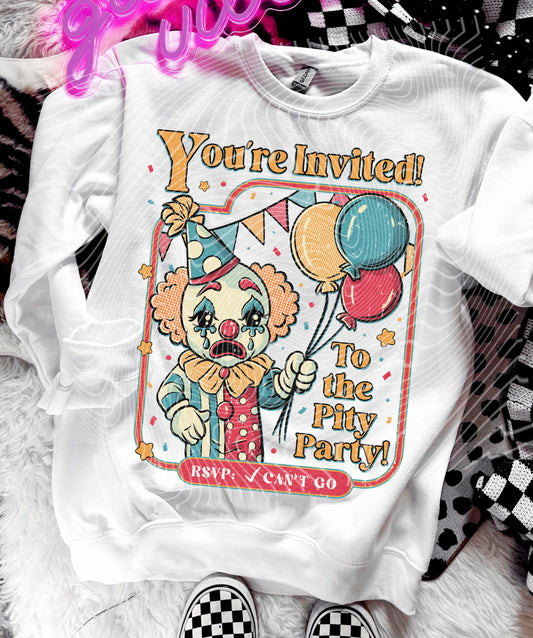 PITTY PARTY - CREW NECK SWEATSHIRT