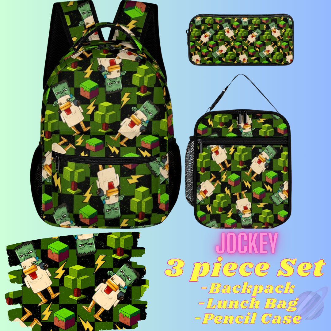 JOCKEY-3 PIECE BACKPACK SET-PREORDER CLOSING 7/3