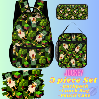 JOCKEY-3 PIECE BACKPACK SET-PREORDER CLOSING 7/3
