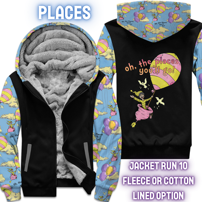 PLACES - FLEECE/COTTON LINED JACKETS RUN 10 PREORDER CLOSING 10/26