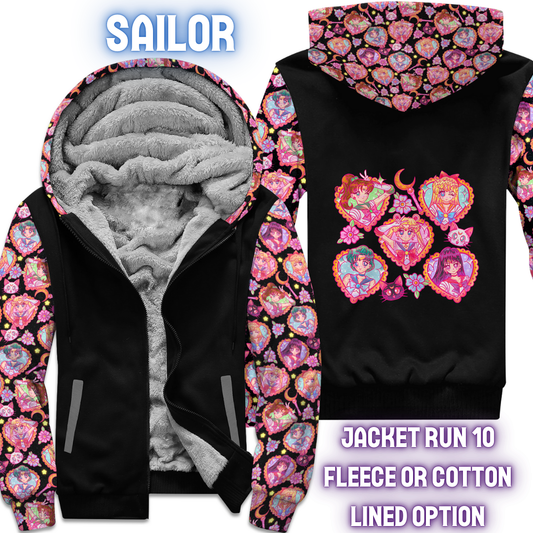 SAILOR - FLEECE/COTTON LINED JACKETS RUN 10 PREORDER CLOSING 10/26