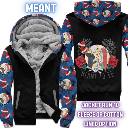 MEANT - FLEECE/COTTON LINED JACKETS RUN 10 PREORDER CLOSING 10/26