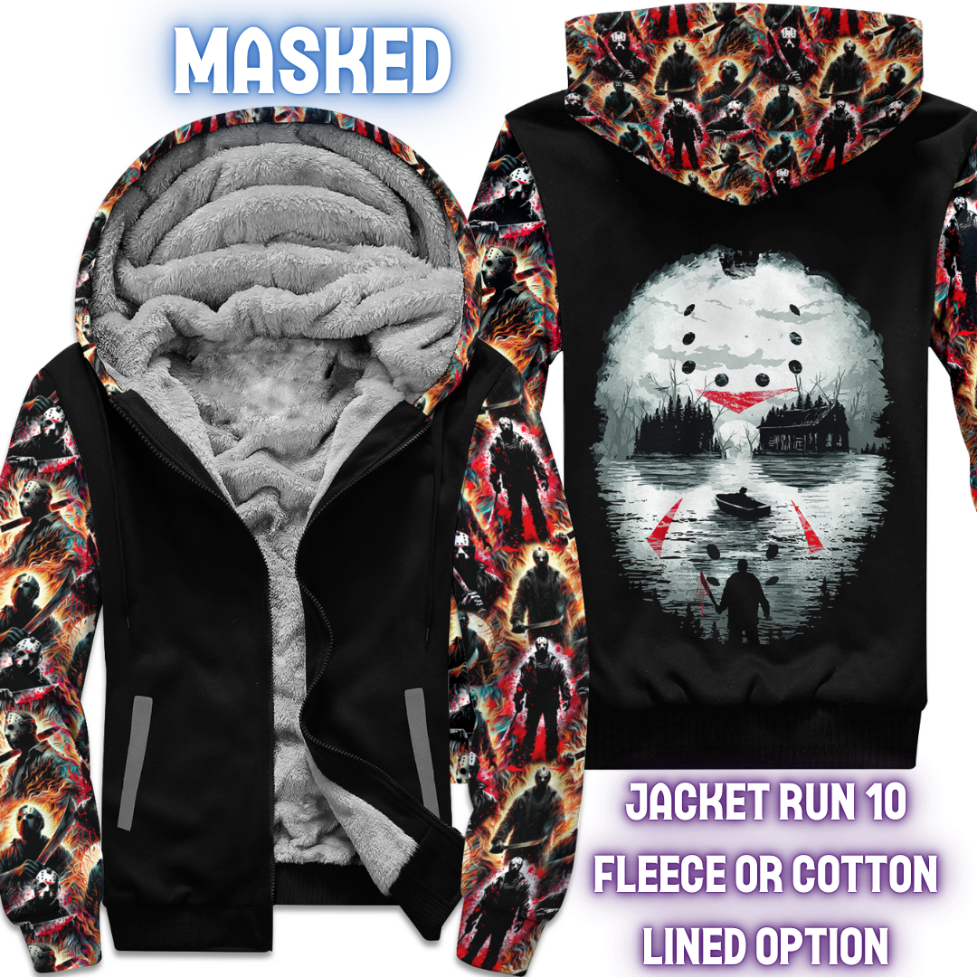 MASKED - FLEECE/COTTON LINED JACKETS RUN 10 PREORDER CLOSING 10/26