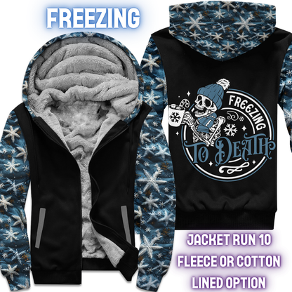 FREEZING - FLEECE/COTTON LINED JACKETS RUN 10 PREORDER CLOSING 10/26