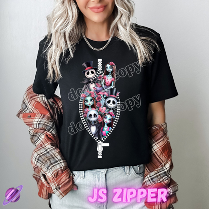 ZIPPER RUN-JS ZIPPER-UNISEX TEE ADULTS/KIDS PREORDER CLOSING 1/29 ETA APRIL