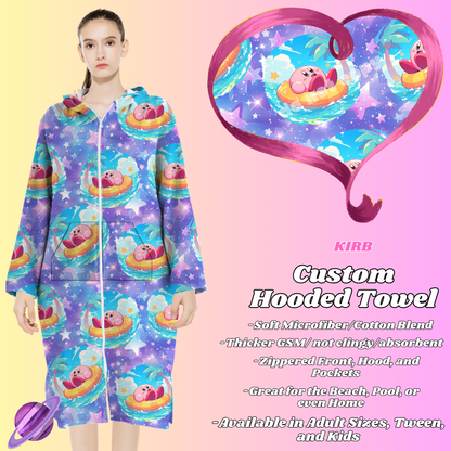 KIRB- HOODED TOWEL- PREORDER CLOSING 4/27