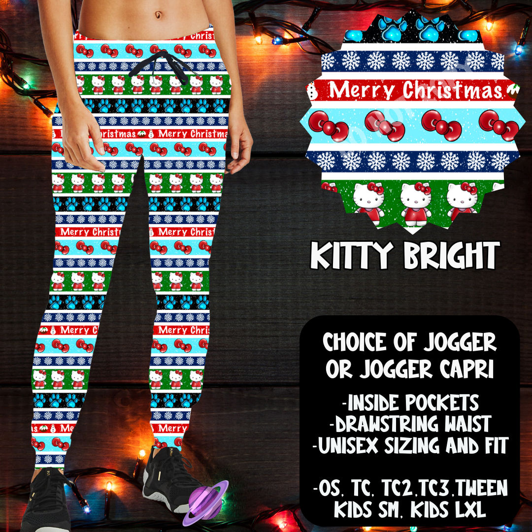 KITTY BRIGHT - JOGGER/CAPRI XMAS SWEATER RUN CLOSING 10/30