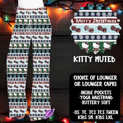 KITTY MUTED-BOTTOMS-XMAS SWEATER PREORDER-9/27