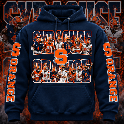 COLLEGE FB HOODIE W/ SLEEVE PRINT COLLECTION