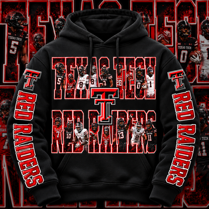 COLLEGE FB HOODIE W/ SLEEVE PRINT COLLECTION
