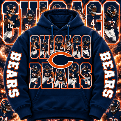 PRO FBALL HOODIE COLLECTION W/ SLEEVE PRINT GROUP 2