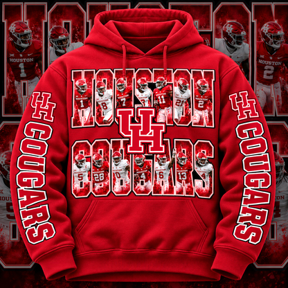 COLLEGE FB HOODIE W/ SLEEVE PRINT COLLECTION