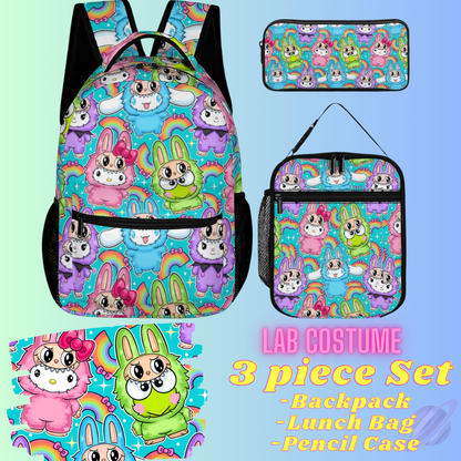 LAB COST-3 PIECE BACKPACK SET-PREORDER CLOSING 7/3