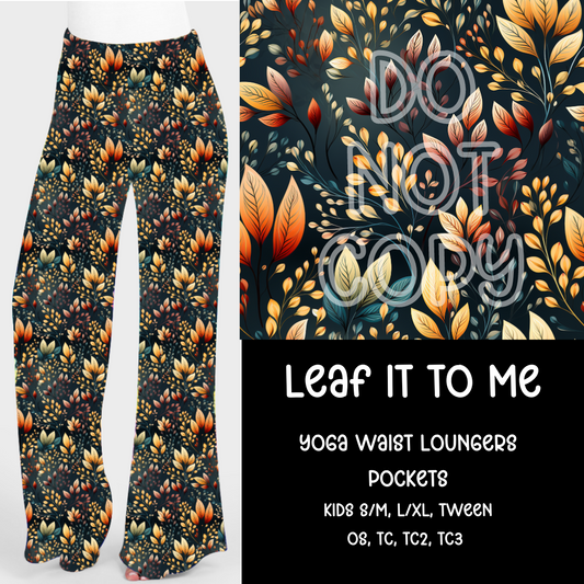 LEAF IT TO ME - THANKFUL MINI - LOUNGER PREORDER CLOSING 9/6