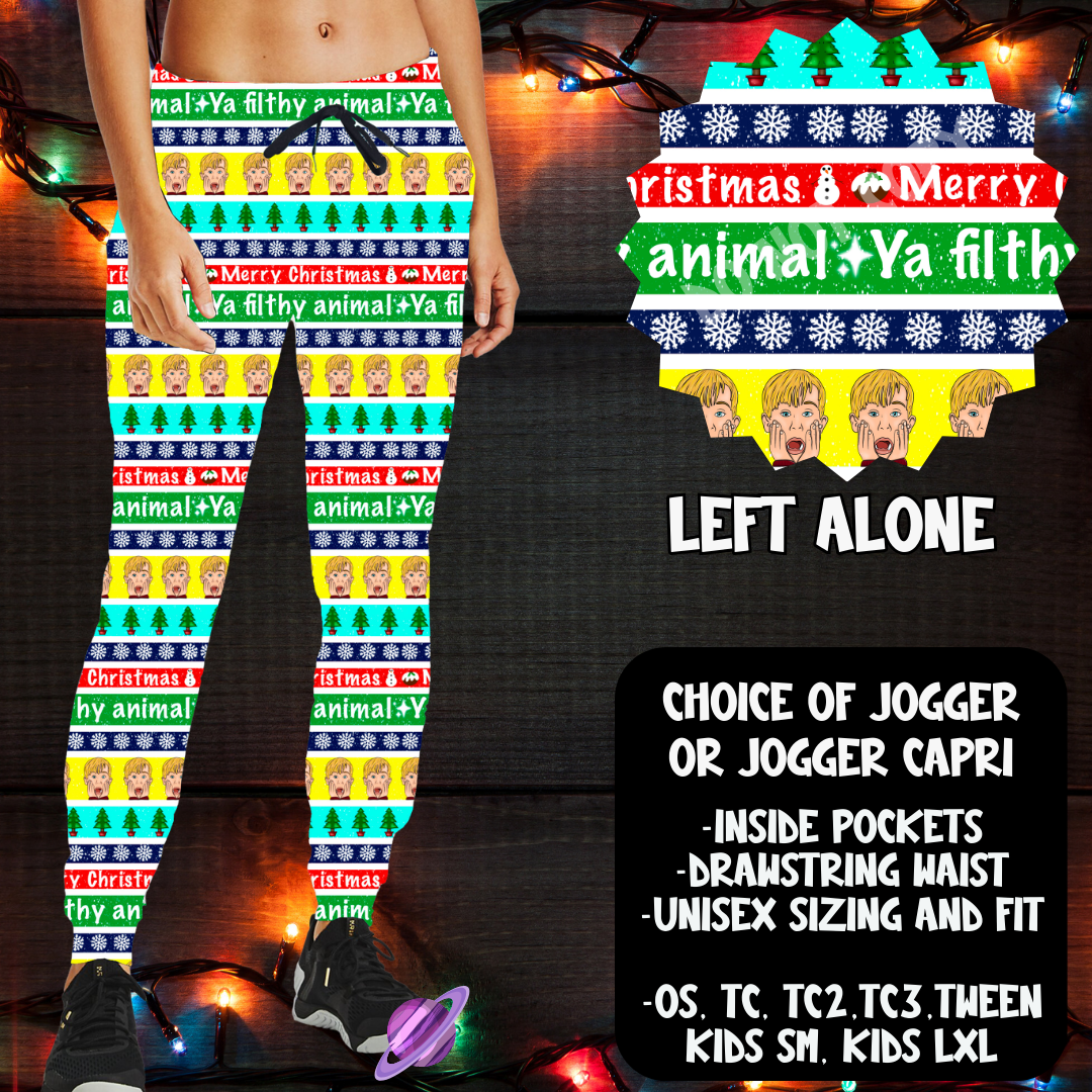 LEFT ALONE-BOTTOMS-XMAS SWEATER PREORDER-9/27