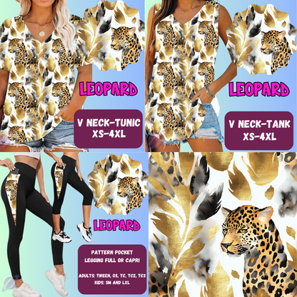 LEOPARD-PPO 13- TOPS AND BOTTOMS-PREORDER CLOSING 6/15