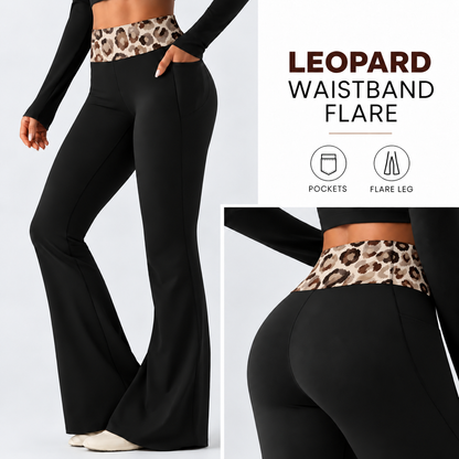 LEOPARD-PATTERN WAIST FLARE-PREORDER CLOSING 10/7