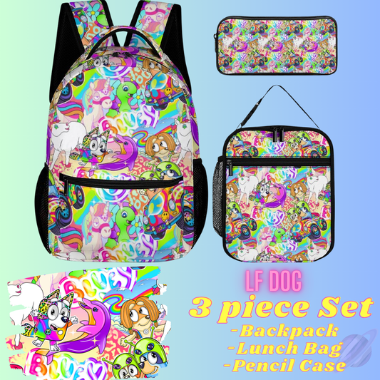 LF DOG-3 PIECE BACKPACK SET-PREORDER CLOSING 7/3