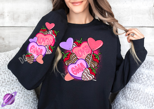 LOVED GMA CREWNECK SWEATSHIRT W/ SLEEVE
