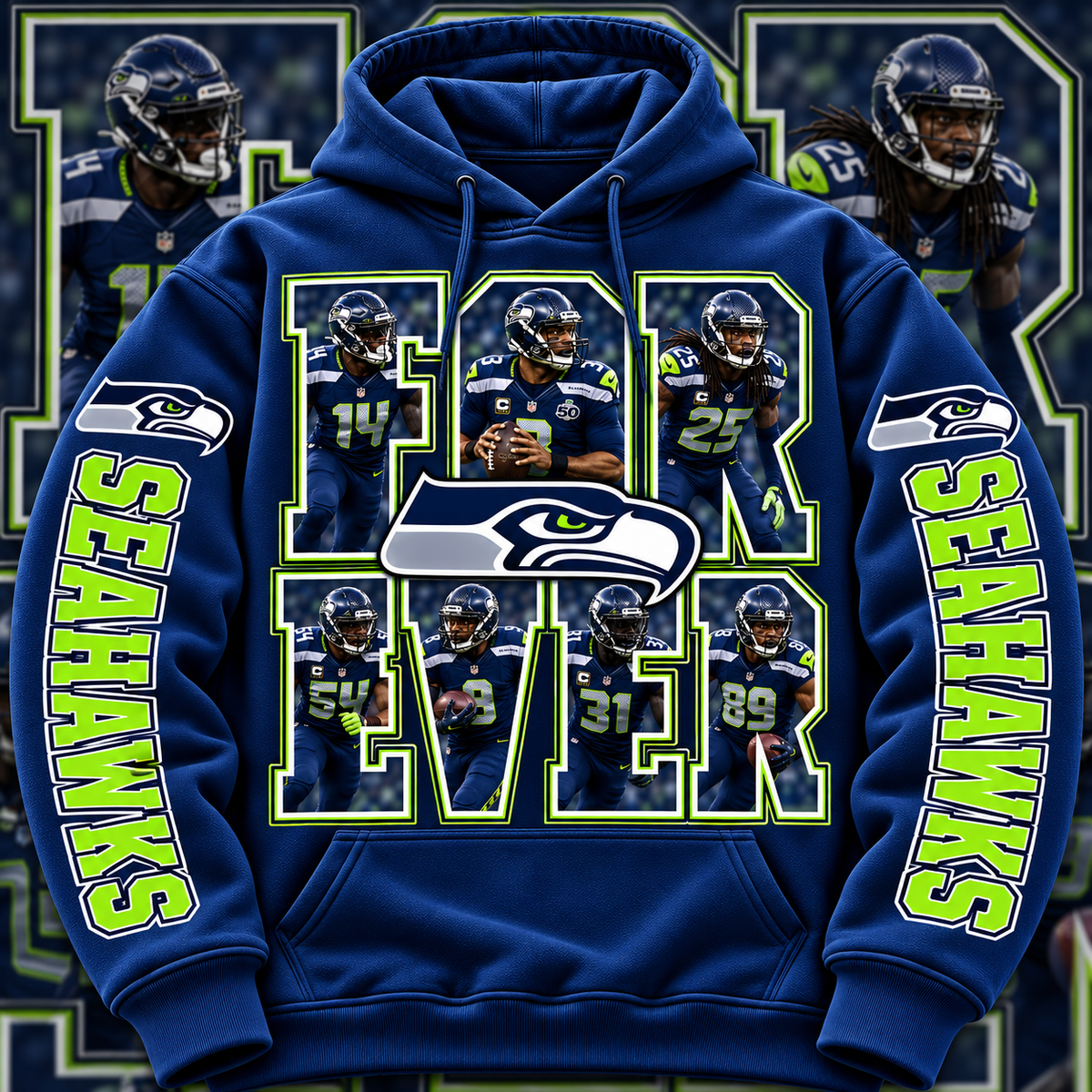 FOREVER PRO FB HOODIE W/ SLEEVE PRINT GROUP 2