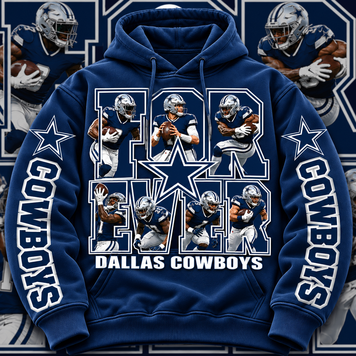 FOREVER PRO FB HOODIE W/ SLEEVE PRINT GROUP 2
