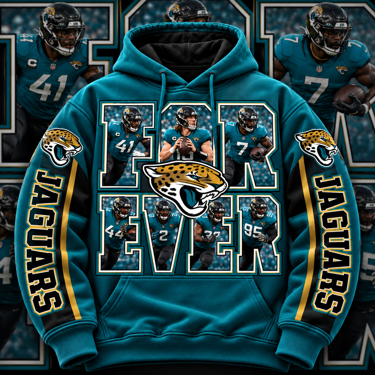 FOREVER PRO FB HOODIE W/ SLEEVE PRINT GROUP 2