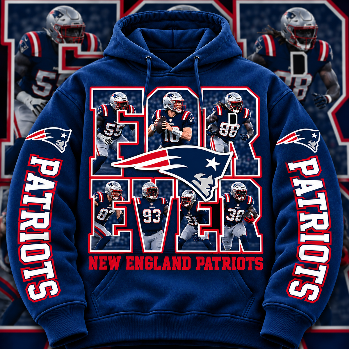 FOREVER PRO FB HOODIE W/ SLEEVE PRINT GROUP 4