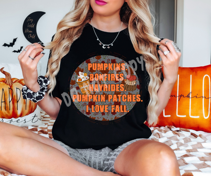 LOVE FALL-UNISEX TEE ADULTS/KIDS