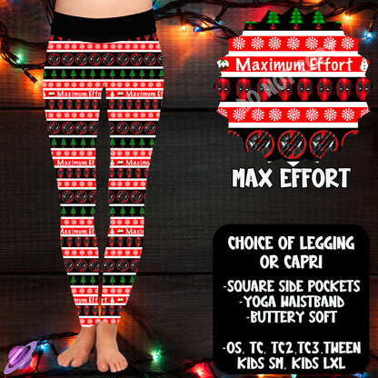 MAX EFFORT-BOTTOMS-XMAS SWEATER PREORDER-9/27