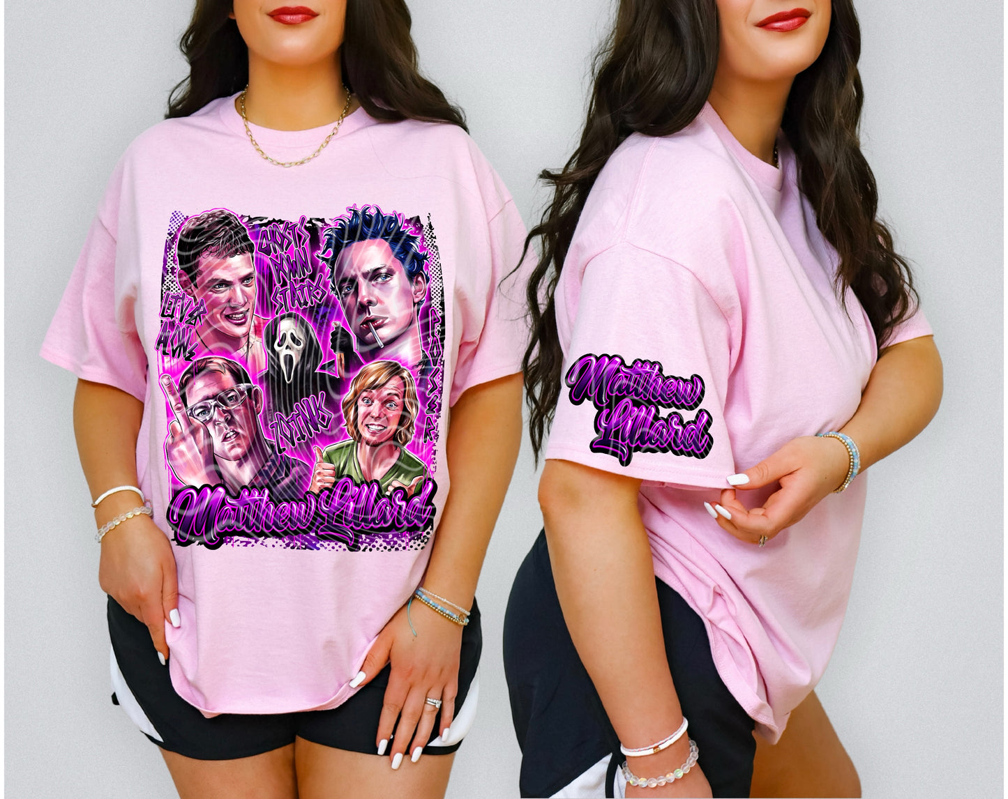 MATT LIL TEE W/ SLEEVE PRINT