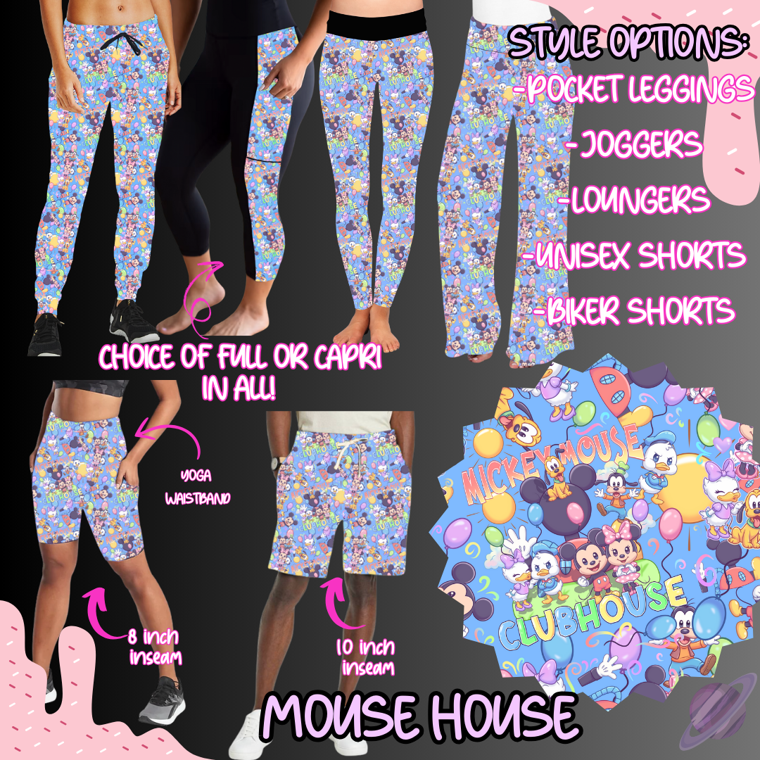 MOUSE HOUSE-BATCH 121-PREORDER-6 STYLES OF BOTTOMS-HARD CLOSE 1/2