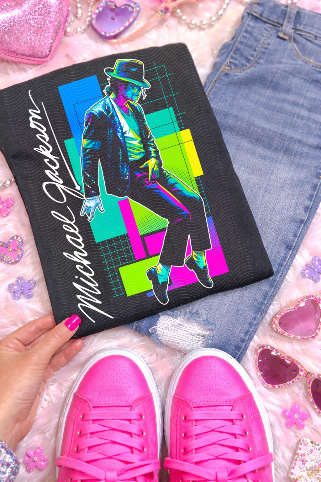 POP THROW BACK COLLECTION-MJ TEE
