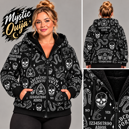 Mystic Ouija-FLEECE LINED HOODED JACKET-PREORDER CLOSING 11/9