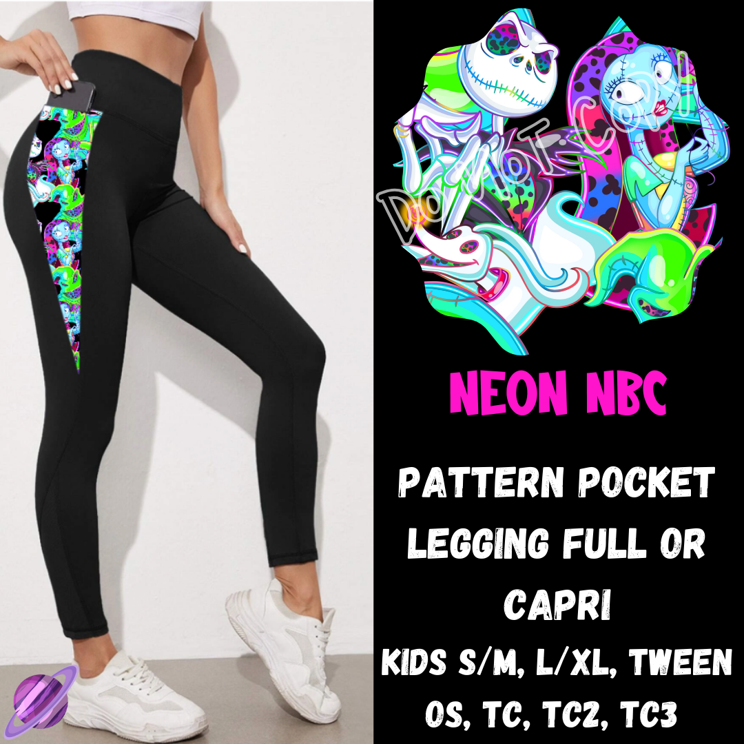 NEON NBC - LEGGING/CAPRI-ZIP UP HOODIE OUTFIT RUN PREORDER CLOSES 1/26