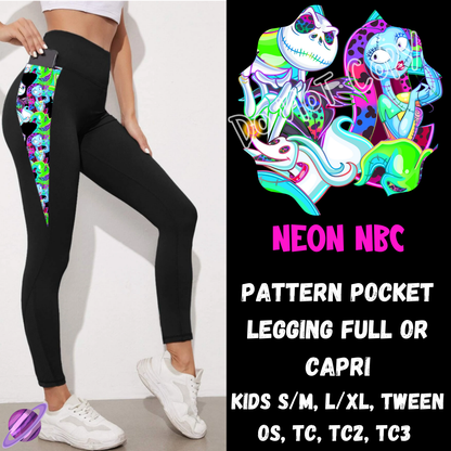 NEON NBC - LEGGING/CAPRI-ZIP UP HOODIE OUTFIT RUN PREORDER CLOSES 1/26