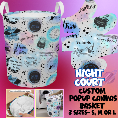 NIGHT COURT- STORAGE BASKETS 6- PREORDER CLOSING 5/4