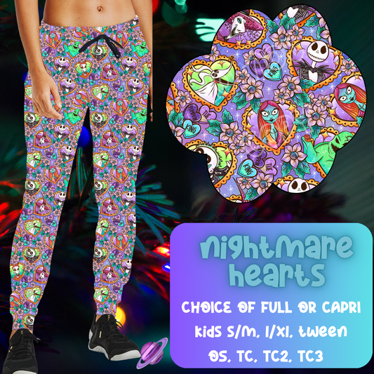 NIGHTMARE HEARTS - B98 - JOGGER/CAPRI PREORDER CLOSING 9/22