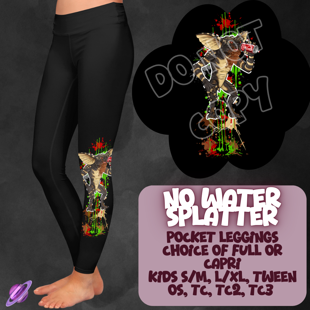 NO WATER SPLATTER- 4 STYLES OF BOTTOMS-PREORDER CLOSING 1/21