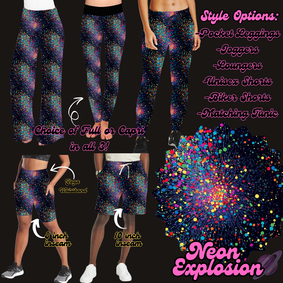NEON EXPLOSION-PRETTY RUN PREORDER CLOSING 1/30