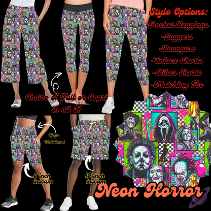 NEON HORROR-BOTTOMS PREORDER CLOSING 7/27