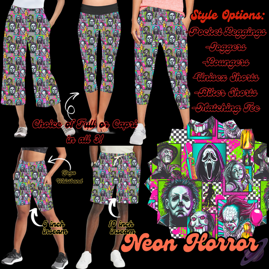 NEON HORROR-BOTTOMS PREORDER CLOSING 7/27