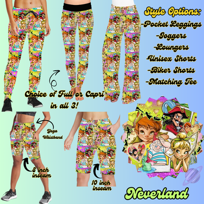 NEVERLAND- LEGGING/JOGGER/LOUNGER/SHORTS - ALL THINGS MAGICAL PREORDER CLOSING 2/4