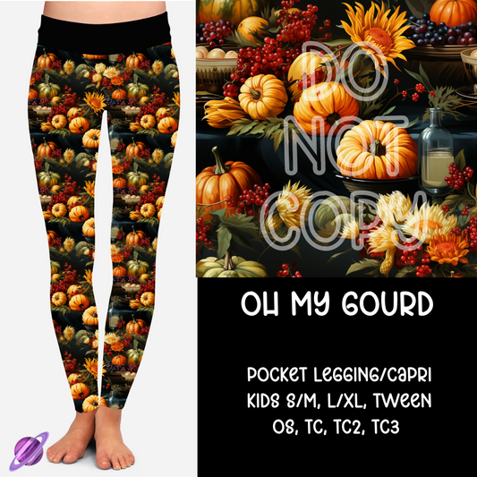 OH MY GOURD - THANKFUL MINI - LEGGING/CAPRI PREORDER CLOSING 9/6