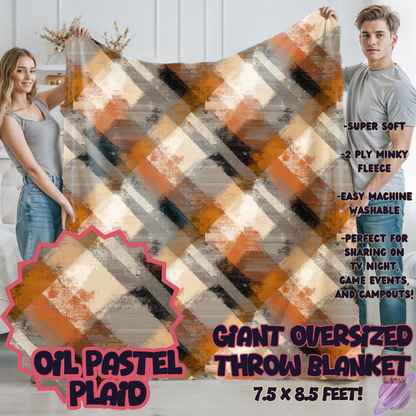 OIL PASTEL-OVERSIZED THROW 14-PREORDER CLOSING 10/8