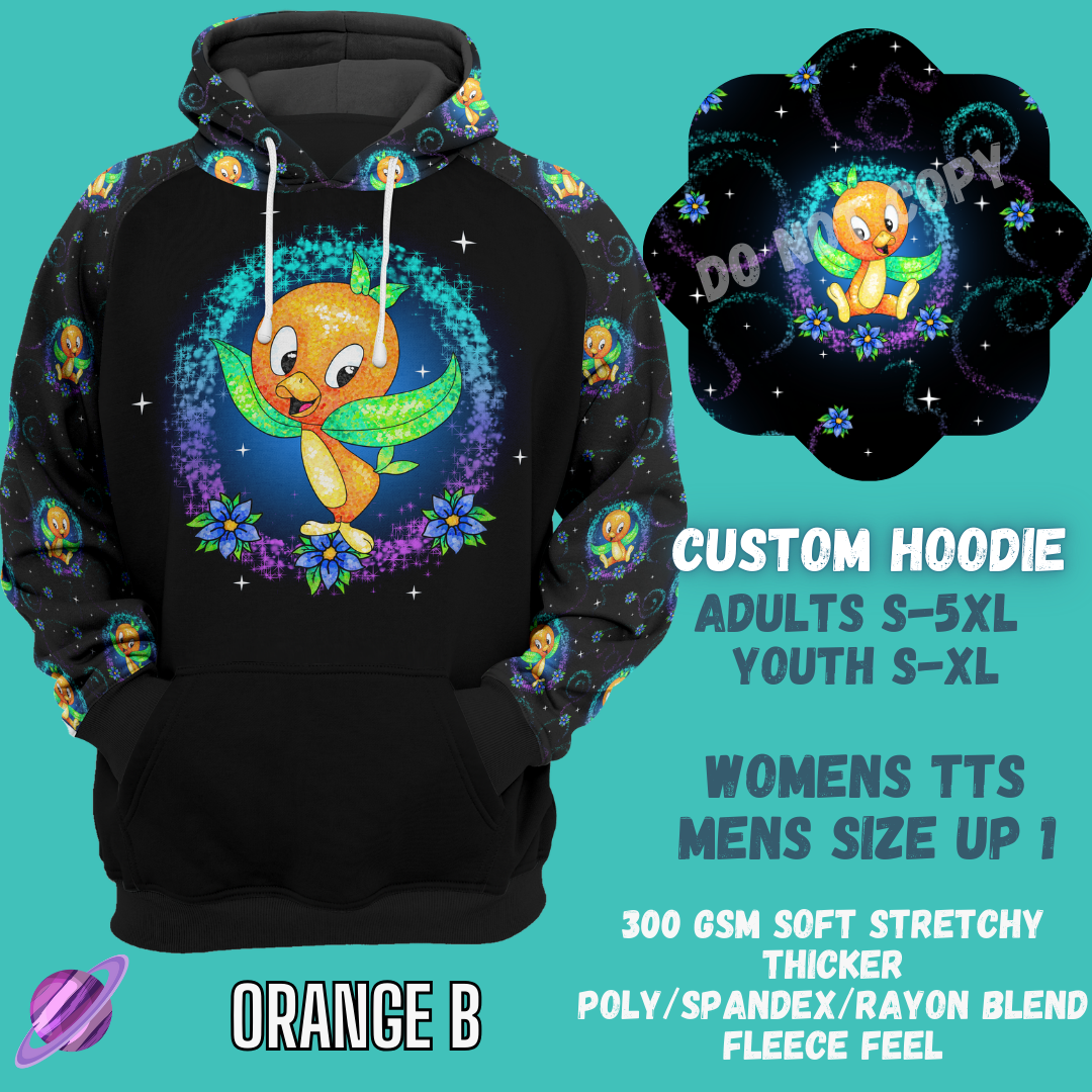 ORANGE B HOODIE-OUTFIT RUN PREORDER CLOSING 1/10