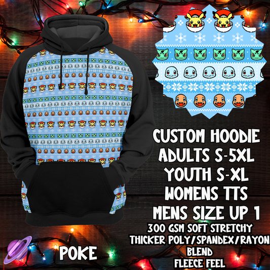 POKE-HOODIE-XMAS SWEATER PREORDER-9/27