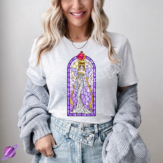 PRIN S- STAINED GLASS -UNISEX TEE ADULTS/KIDS