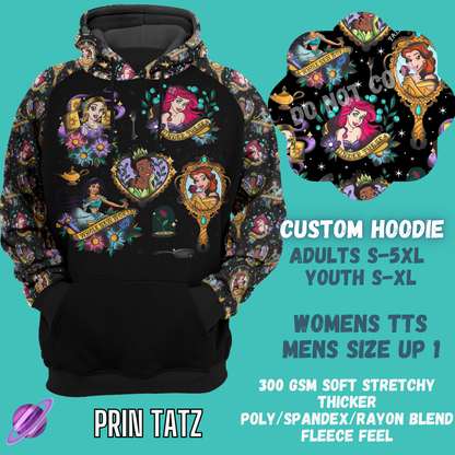 PRIN TATZ HOODIE-OUTFIT RUN PREORDER CLOSING 1/10