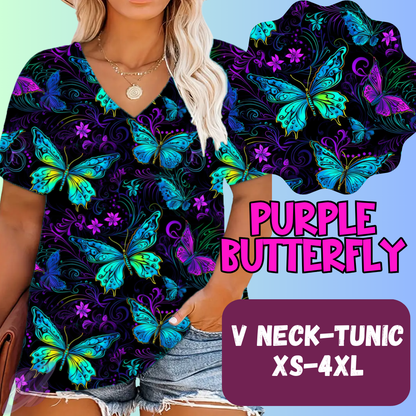 PURPLE BUTTERFLY-PPO 13- TOPS AND BOTTOMS-PREORDER CLOSING 6/15